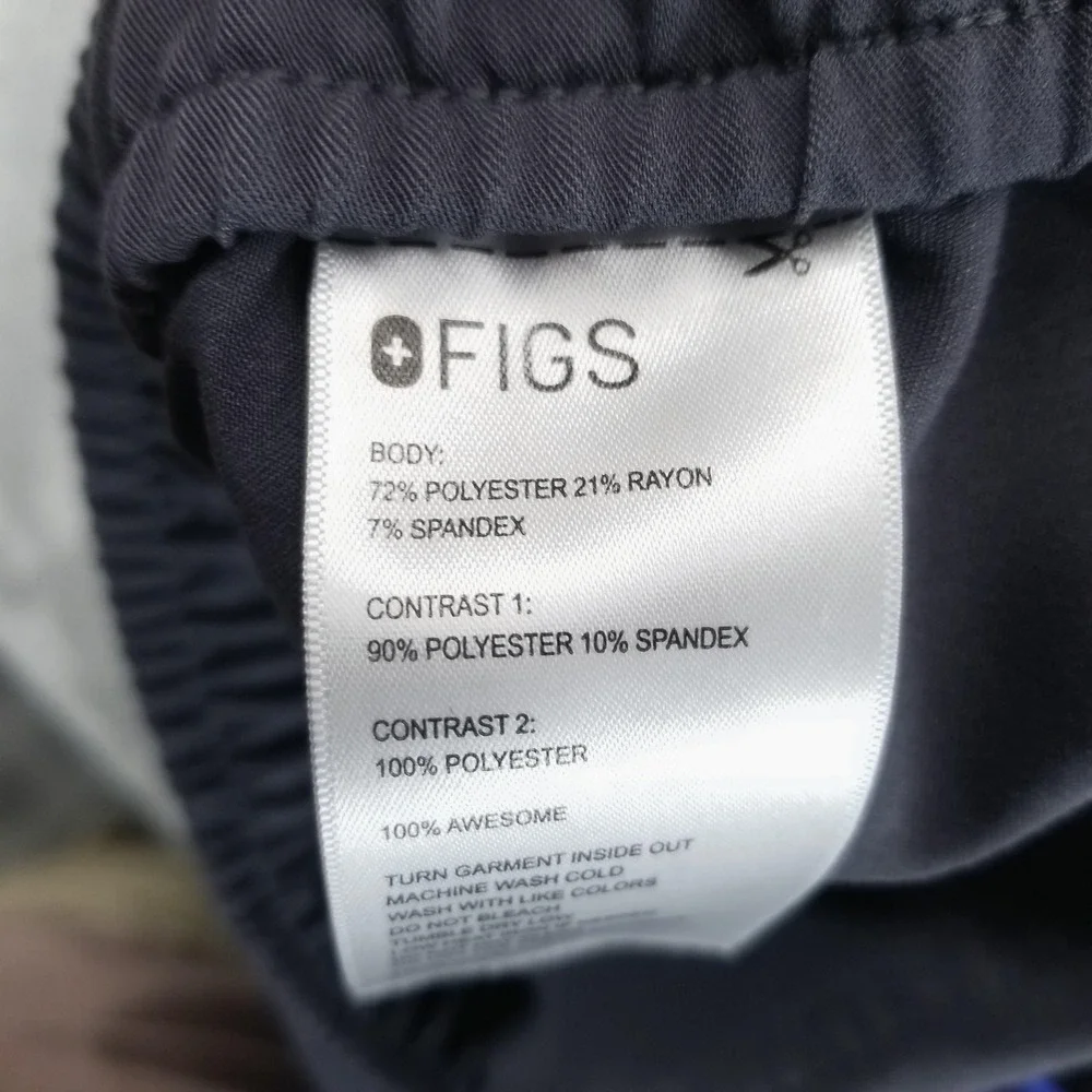 FIGS Pants Mens M Gray Technical Collection Scrub Jogger Stretch Workwear Nurse